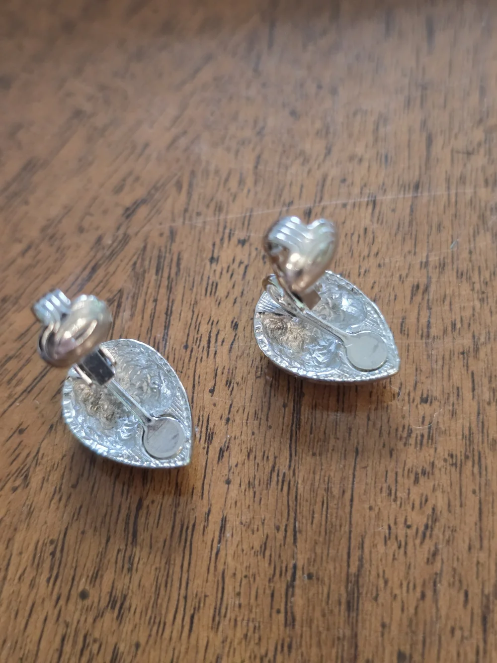 Sara Coventry Silver Toned Teardrop Clip-On Earrings - Women Jewelry
